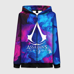 Толстовка на молнии женская ASSASSINS CREED, цвет: 3D-черный