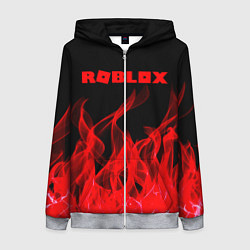 Женская толстовка на молнии ROBLOX