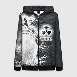 Женская толстовка на молнии Сталкер