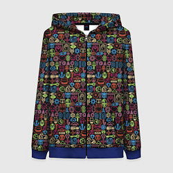 Женская толстовка на молнии JoJo Bizarre Adventure