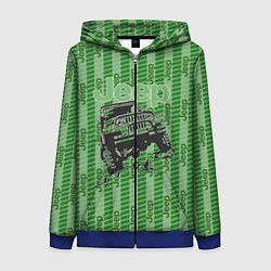 Женская толстовка на молнии Jeep