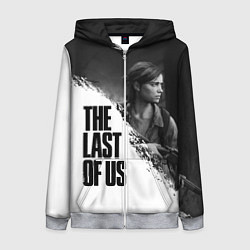 Толстовка на молнии женская THE LAST OF US 2, цвет: 3D-меланж