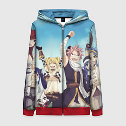 Женская толстовка на молнии FAIRY TAIL ХВОСТ ФЕИ