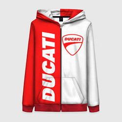 Женская толстовка на молнии DUCATI 4