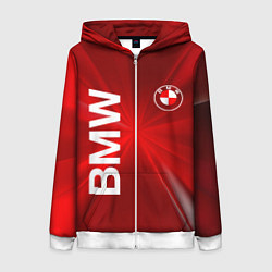 Женская толстовка на молнии BMW