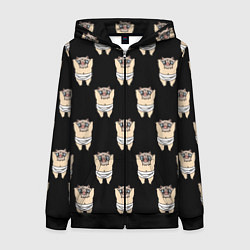 Женская толстовка на молнии Иноске