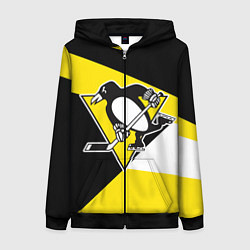 Женская толстовка на молнии Pittsburgh Penguins Exclusive