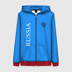Толстовка на молнии женская RF FASHION, цвет: 3D-красный