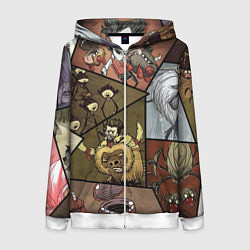 Женская толстовка на молнии Dont Starve