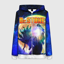 Женская толстовка на молнии Доктор Стоун