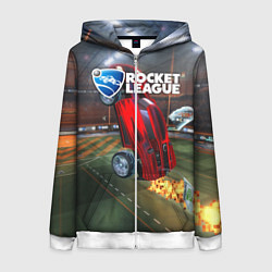 Женская толстовка на молнии Rocket League