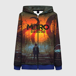 Женская толстовка на молнии Metro Exodus