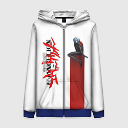 Женская толстовка на молнии EVANGELION ПИЛОТ EVA