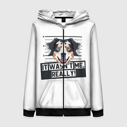 Женская толстовка на молнии Австралийская Овчарка Australian Shepherd