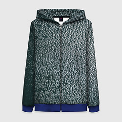 Женская толстовка на молнии Текстура воды крупным планом