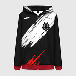 Женская толстовка на молнии G2 форма