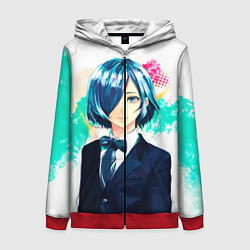 Женская толстовка на молнии Touka Kirishima