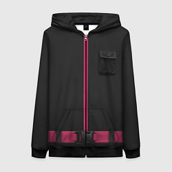 Женская толстовка на молнии Форма стражи Squid Game