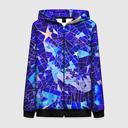 Женская толстовка на молнии Небо-Звезды