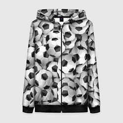 Женская толстовка на молнии Игра в мяч