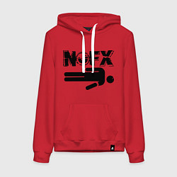 Женская толстовка-худи NOFX crushman