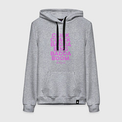 Женская толстовка-худи Click Clack Black Pink