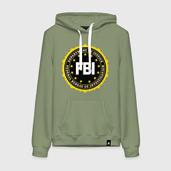Женская толстовка-худи FBI Departament
