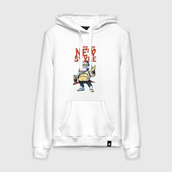 Женская толстовка-худи Новый Год - новый стиль