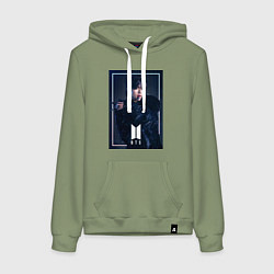 Женская толстовка-худи BTS Black Swan