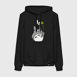 Женская толстовка-худи Totoro и бабочка