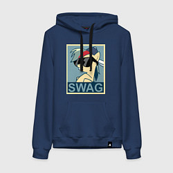 Женская толстовка-худи Rainbow Dash swag