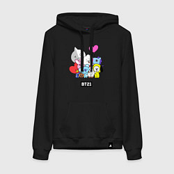 Женская толстовка-худи BT21