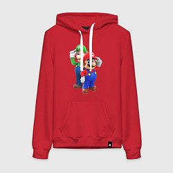 Женская толстовка-худи Mario Bros