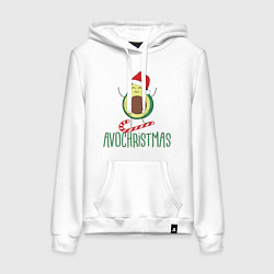 Женская толстовка-худи AVOCHRISTMAS AVOCADO