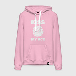 Женская толстовка-худи Kiss - My Ace