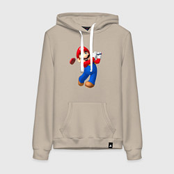 Женская толстовка-худи Марио - крутейший гольфист Super Mario
