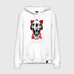 Женская толстовка-худи DnB skull