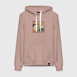 Женская толстовка-худи Японки и кот мем