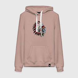 Женская толстовка-худи Dead indian