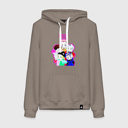 Женская толстовка-худи Big bang в аниме стиле