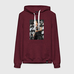 Женская толстовка-худи James Alan Hatfield - Metallica