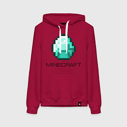 Женская толстовка-худи Minecraft Diamond