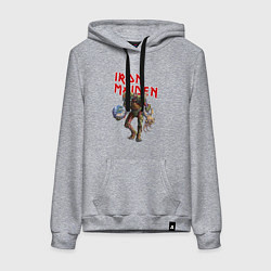 Женская толстовка-худи Iron Maiden: Zombie