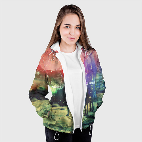 Женская куртка Placebo / 3D-Белый – фото 3