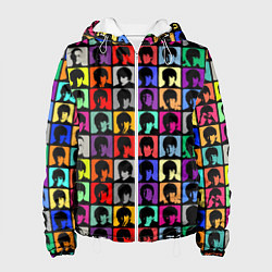 Женская куртка The Beatles: pop-art