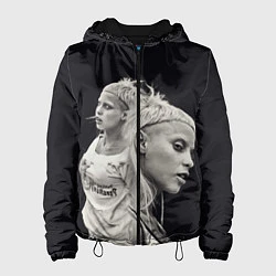 Куртка с капюшоном женская Die Antwoord: Black Girl, цвет: 3D-черный