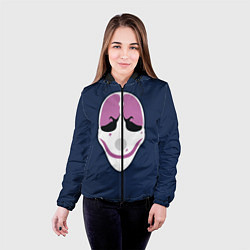 Куртка с капюшоном женская Payday Face, цвет: 3D-черный — фото 2