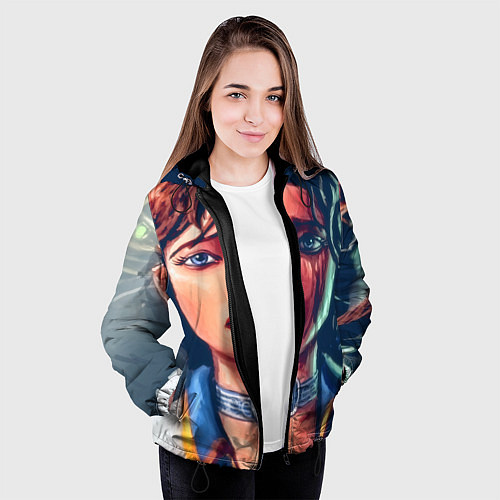 Женская куртка BioShock Infinite / 3D-Черный – фото 3