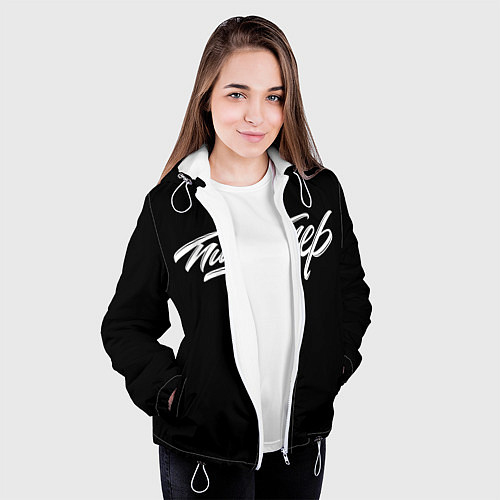 Женская куртка Чисто Питер / 3D-Белый – фото 3