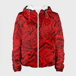 Женская куртка Tie-Dye red